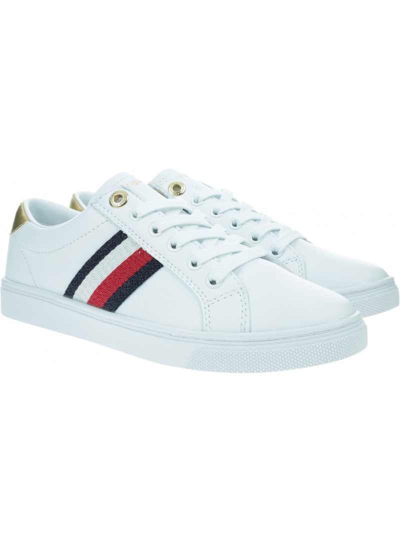 Sneakersy TOMMY HILFIGER TH Corporate Cupsole FW0FW05545 YBR Sneakersy TOMMY HILFIGER TH Corporate Cupsole FW0FW05545 YBR