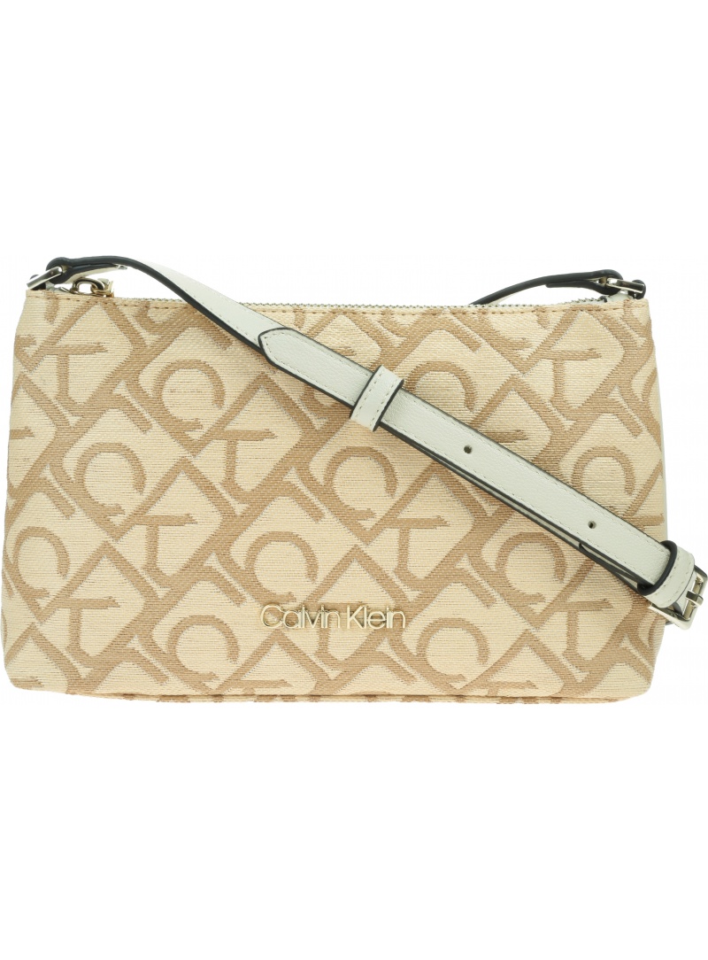 Torebka CALVIN KLEIN Xbody Raffia K60K608083 01W