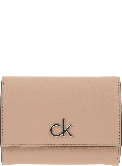 Duży Portfel Damski CALVIN KLEIN Trifold Md K60K607181 TGW
