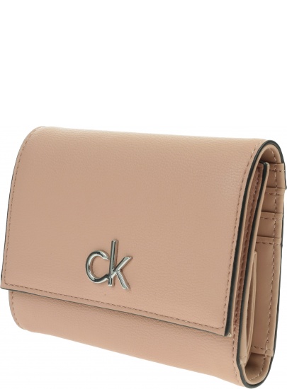 Duży Portfel Damski CALVIN KLEIN Trifold Md K60K607181 TGW