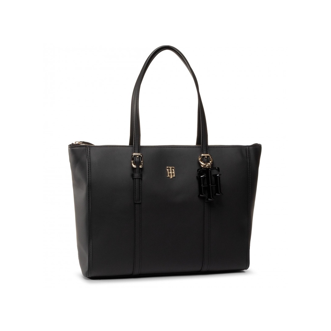 Torebka TOMMY HILFIGER TH Chic Tote AW0AW07986 BDS