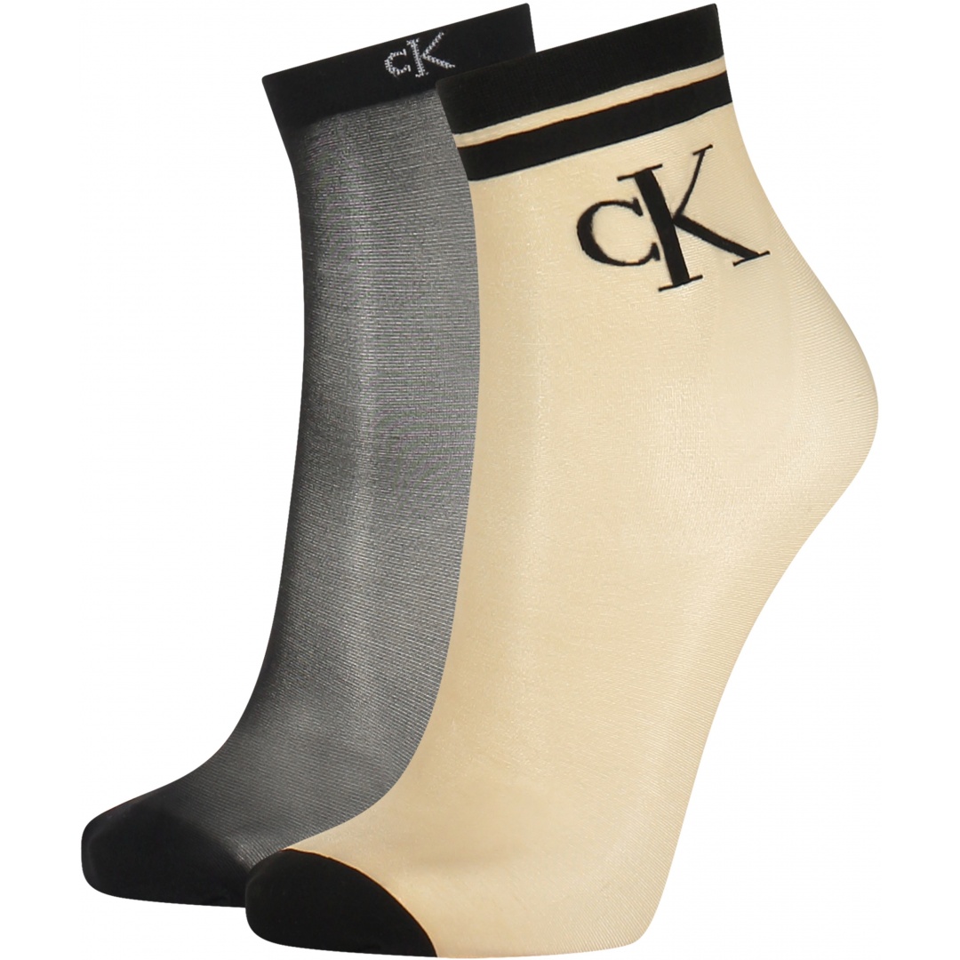 Skarpetki Damskie CALVIN KLEIN 100003042 001 (2-Pak)