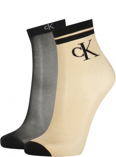 Skarpetki Damskie CALVIN KLEIN 100003042 001 (2-Pak)