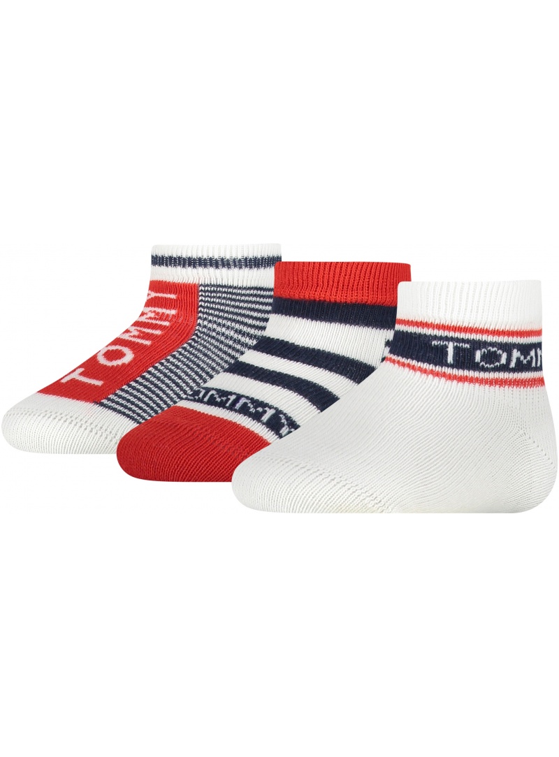 Skarpetki Dziecięce TOMMY HILFIGER 100002326 001 (3-Pak)
