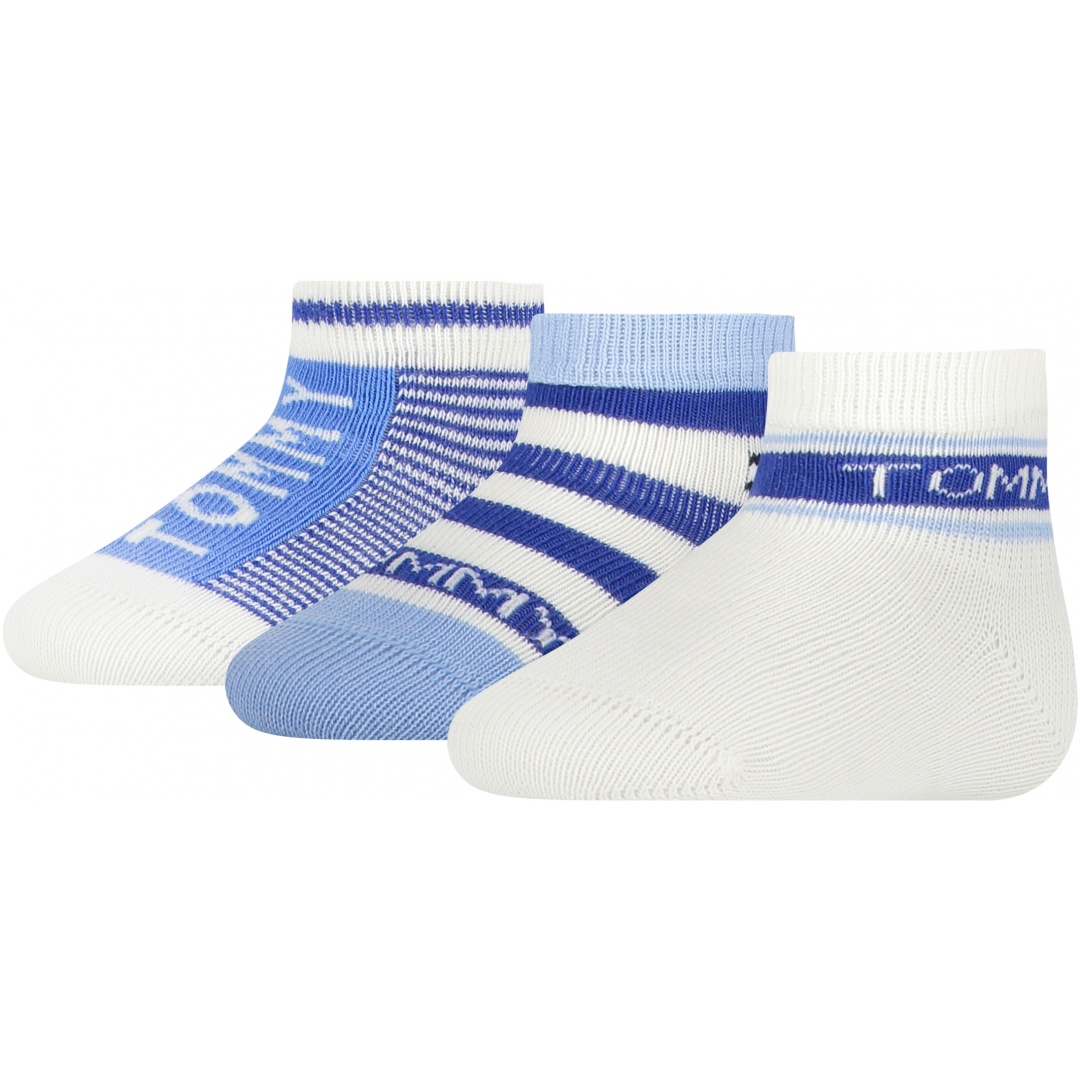 Skarpetki Dziecięce TOMMY HILFIGER 100002326 002 (3-Pak)