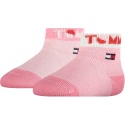 Różowe Skarpetki Dziecięce TOMMY HILFIGER 100002320 003 (2-Pak)