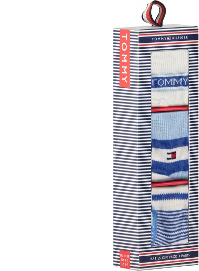 Skarpetki Dziecięce TOMMY HILFIGER 100002326 002 (3-Pak)