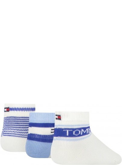 Skarpetki Dziecięce TOMMY HILFIGER 100002326 002 (3-Pak)