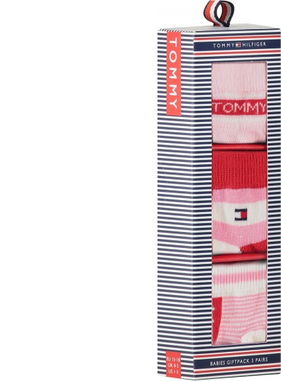 Skarpetki Dziecięce TOMMY HILFIGER 100002326 003 (3-Pak)