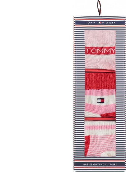 Skarpetki Dziecięce TOMMY HILFIGER 100002326 003 (3-Pak)