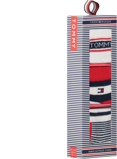 Skarpetki Dziecięce TOMMY HILFIGER 100002326 001 (3-Pak)