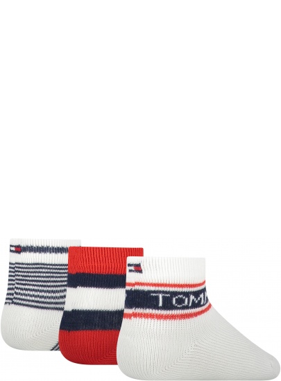 Skarpetki Dziecięce TOMMY HILFIGER 100002326 001 (3-Pak)