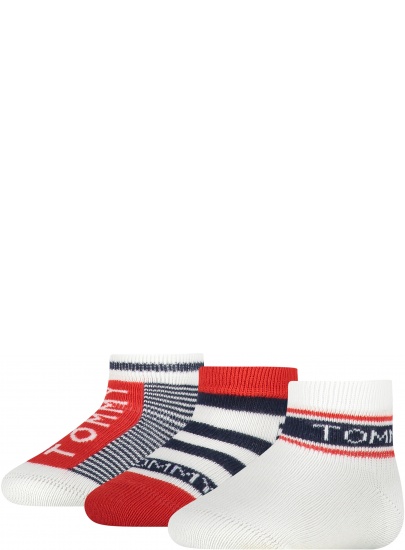 Skarpetki Dziecięce TOMMY HILFIGER 100002326 001 (3-Pak)