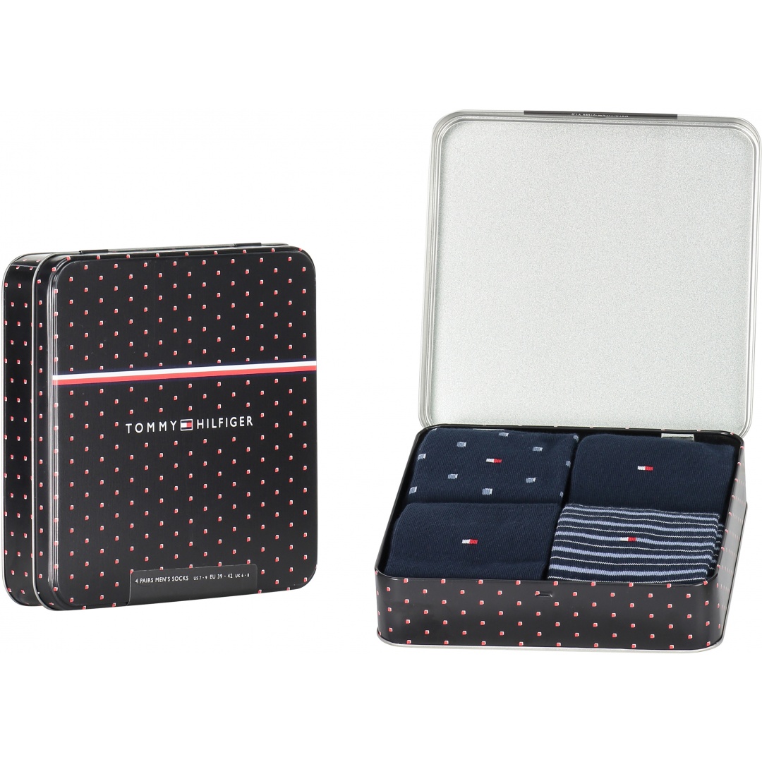 Zestaw Skarpetki TOMMY HILFIGER 100002214 001 (4-PAK)