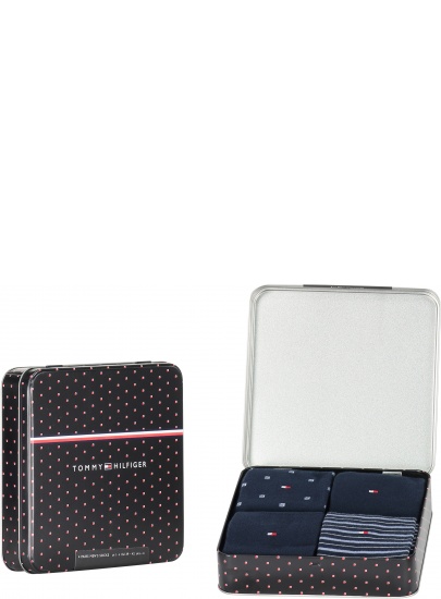 Zestaw Skarpetki TOMMY HILFIGER 100002214 001 (4-PAK)