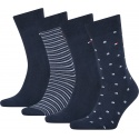 Zestaw Skarpetki TOMMY HILFIGER 100002214 001 (4-PAK)