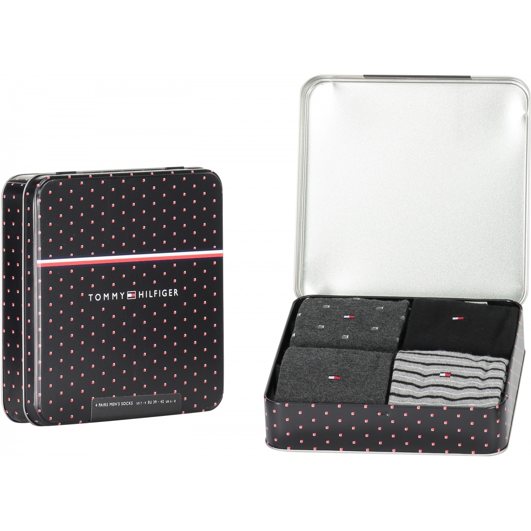 Zestaw Skarpetki TOMMY HILFIGER 100002214 002 (4-PAK)