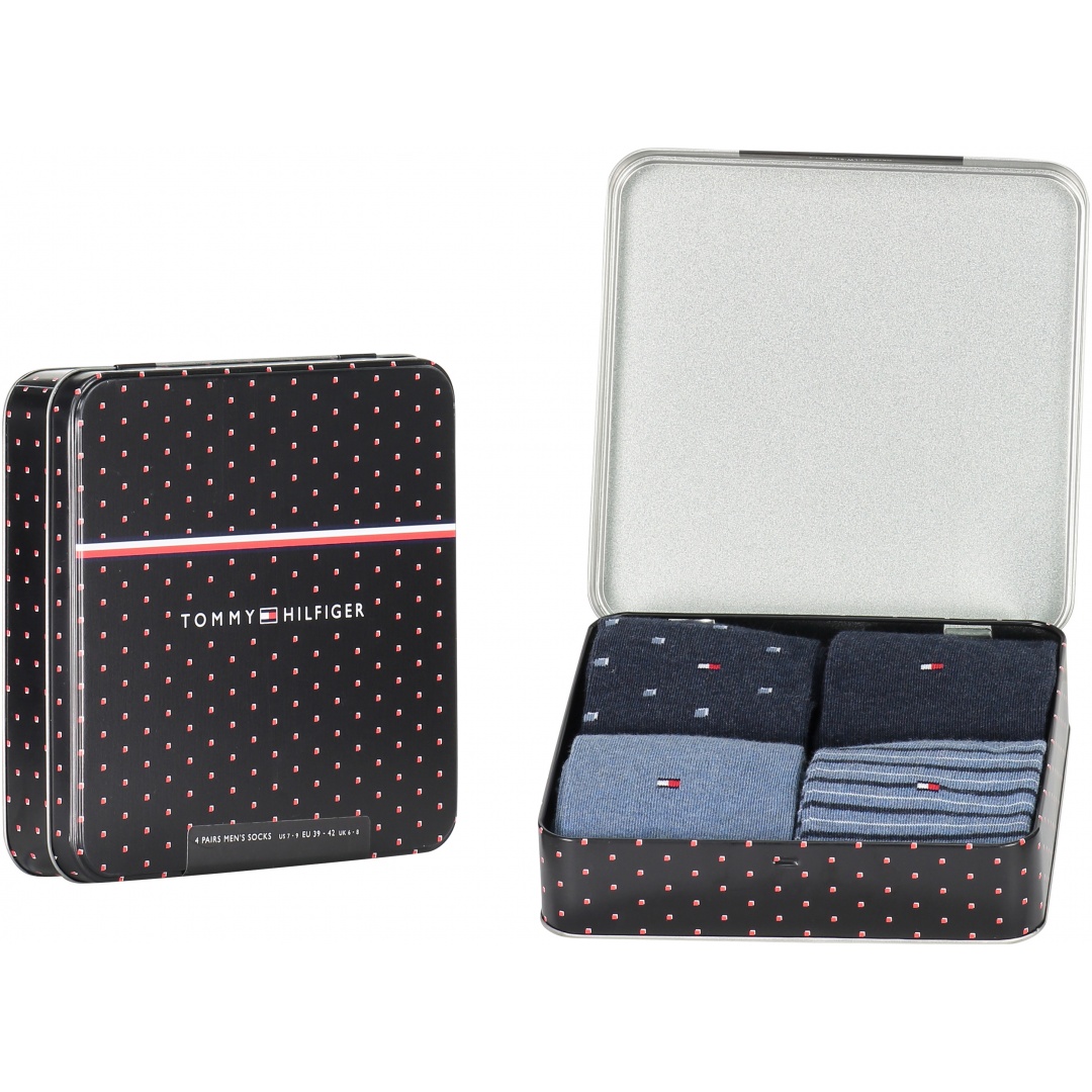 Zestaw Skarpetki TOMMY HILFIGER 100002214 003 (4-PAK)