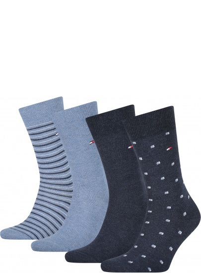 Zestaw Skarpetki TOMMY HILFIGER 100002214 003 (4-PAK)