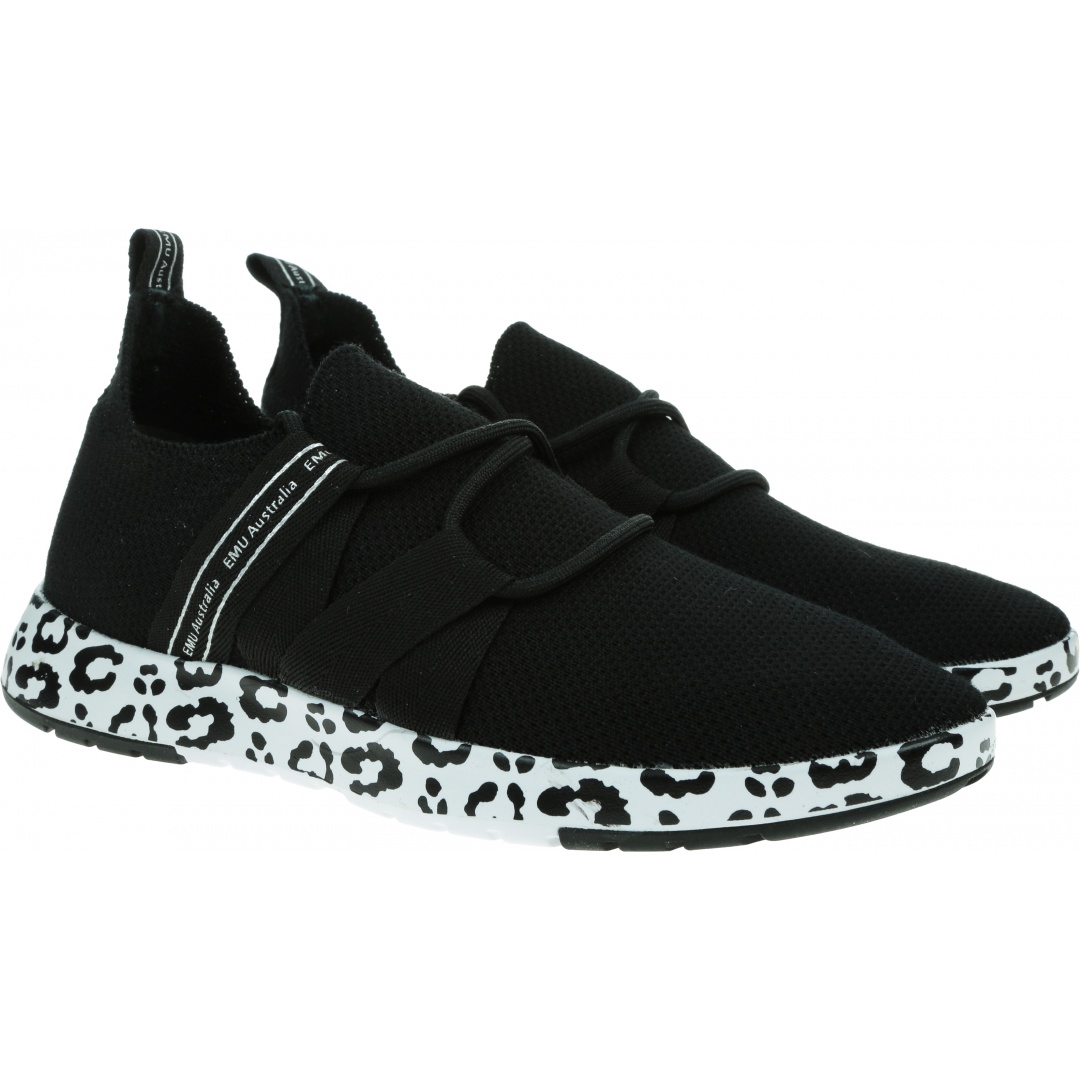 Ultralekkie Sneakersy EMU AUSTRALIA Leura W12494 Black Leopard