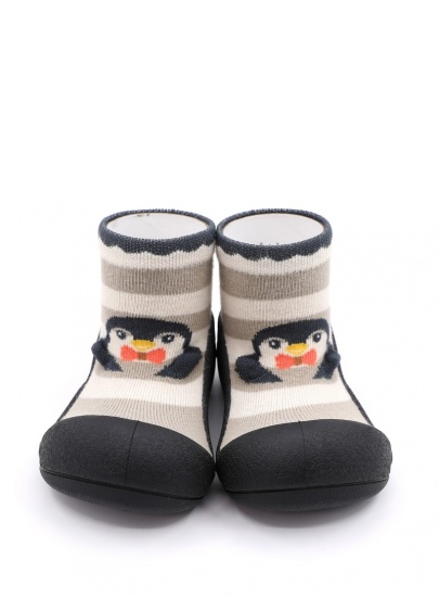 Ultralekkie Kapcie z Pingwinkiem Buty ATTIPAS Penguin Black
