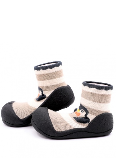 Ultralekkie Kapcie z Pingwinkiem Buty ATTIPAS Penguin Black