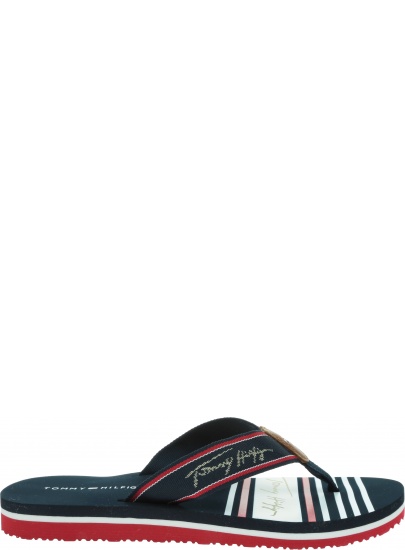 Japonki Damskie TOMMY HILFIGER Tommy Signature Beach Sandal FW0FW05662 0GY