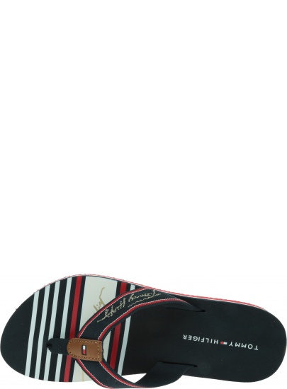 Japonki Damskie TOMMY HILFIGER Tommy Signature Beach Sandal FW0FW05662 0GY