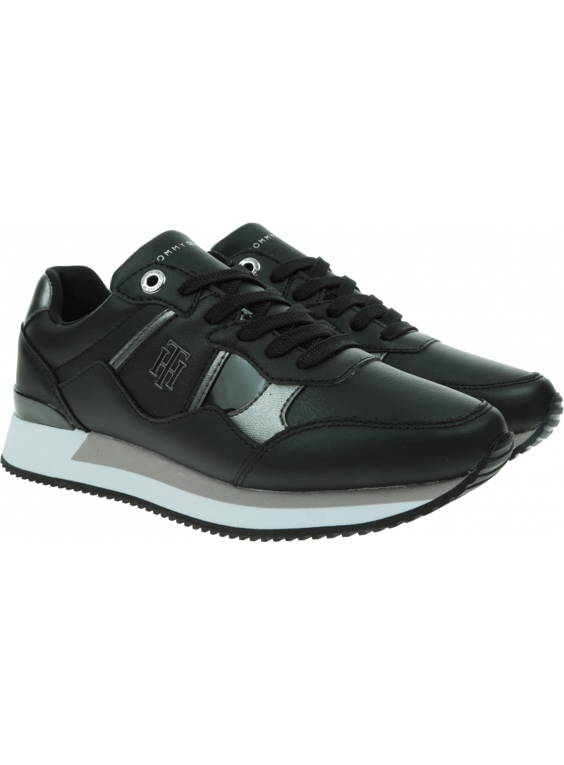 Sneakersy TOMMY HILFIGER Th Interlock City Sneaker FW0FW05558 BDS