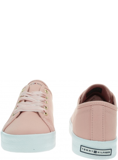 Różowe Tenisówki TOMMY HILFIGER Essential Nautical Sneaker FW0FW04848 TQS