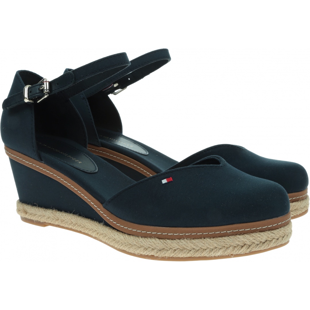 Espadryle Damskie TOMMY HILFIGER Basic Closed Toe FW0FW04787 DW5