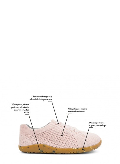 Wegańskie Buty BOBUX Seedling Rosa 836802