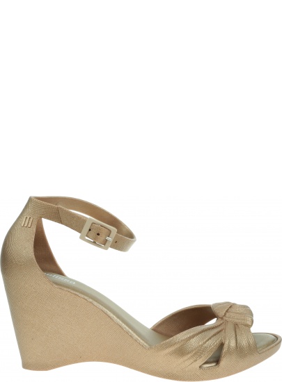 Sandały Koturny MELISSA Velvet Wedge 33295 52045