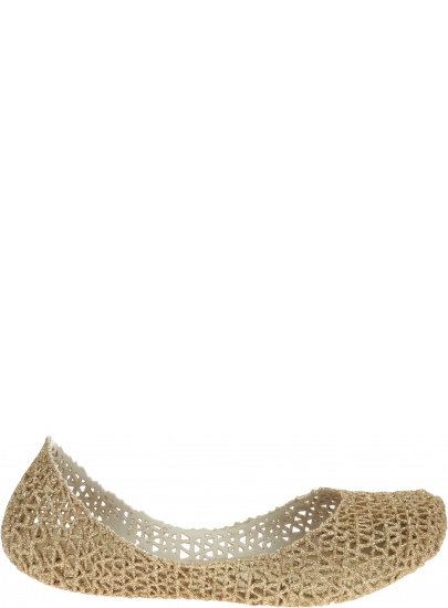 Złote Balerinki MINI MELISSA Campana Papel 32996 52029