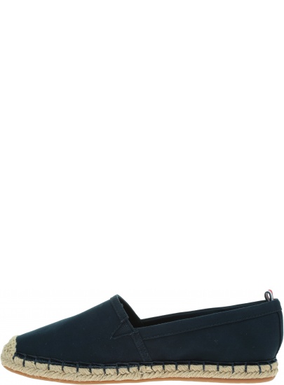 Espadryle Damskie TOMMY HILFIGER Basic Tommy Flat Espadrille FW0FW04827 DW5