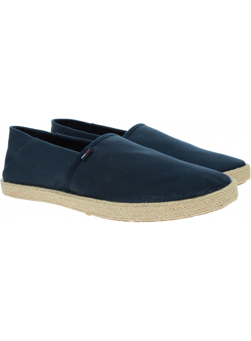 Espadryle Męskie TOMMY JEANS Essential EM0EM00677 C87 Espadryle Męskie TOMMY JEANS Essential EM0EM00677 C87
