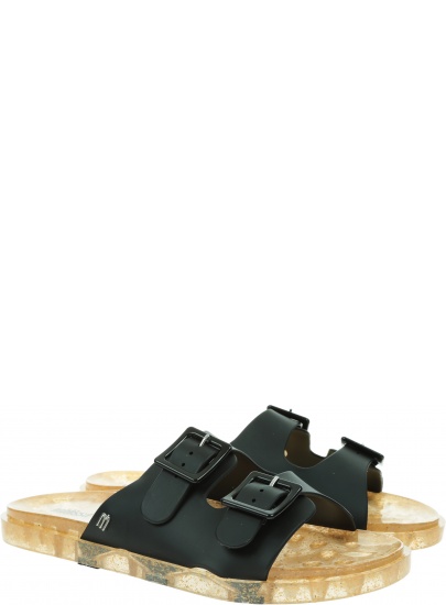Czarne Klapki MELISSA Wide Ad 32950 53845