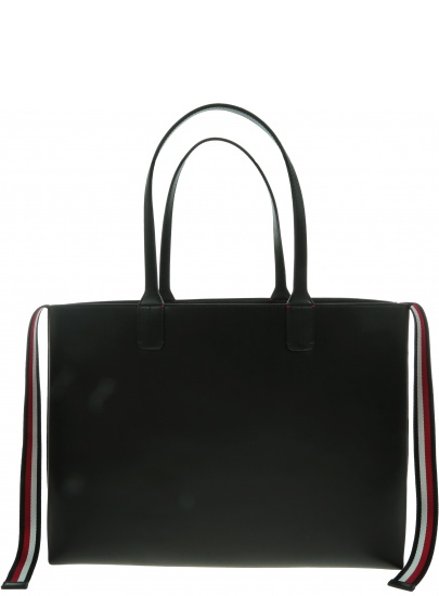 Torebka TOMMY HILFIGER Iconic Tommy Tote AW0AW09707 BDS