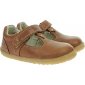 Brązowe Balerinki BOBUX Louise Caramel 728318