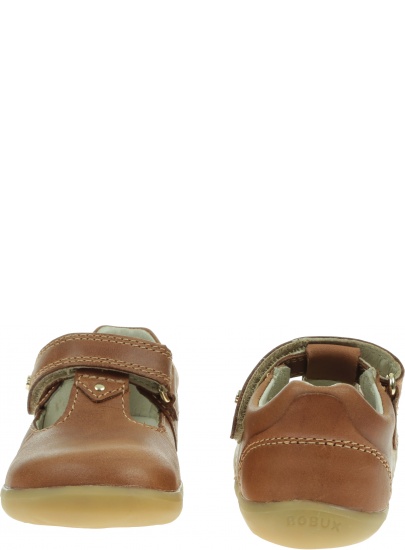 Brązowe Balerinki BOBUX Louise Caramel 728318