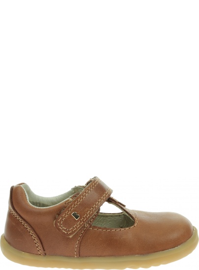 Brązowe Balerinki BOBUX Louise Caramel 728318
