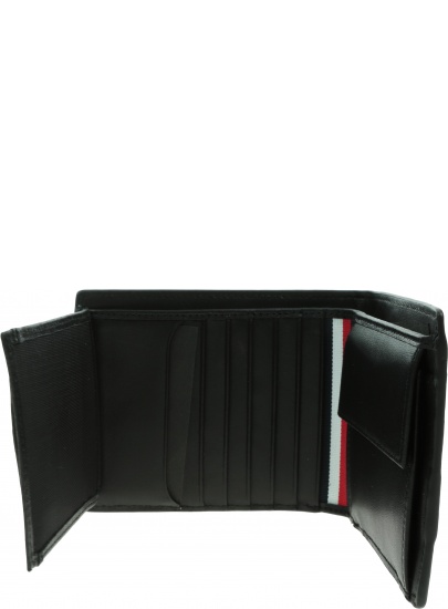 Portfel Męski TOMMY HILFIGER TH Metro Trifold AM0AM07302 BDS