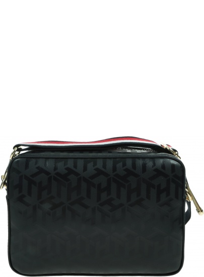 Granatowa Torebka TOMMY HILFIGER Iconic Tommy Camera Bag AW0AW09653 DW5
