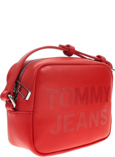 Czerwona Torebka TOMMY JEANS Camera Bag AW0AW09853 XNL