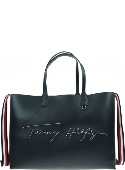 Torebka TOMMY HILFIGER Iconic Tommy Tote AW0AW09707 DW5
