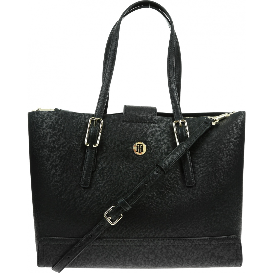 Torebka TOMMY HILFIGER Honey Med Tote AW0AW09657 BDS