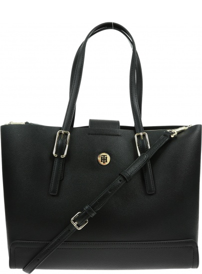 Torebka TOMMY HILFIGER Honey Med Tote AW0AW09657 BDS