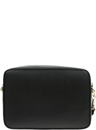 Czarna Torebka TOMMY HILFIGER Iconic Tommy Camera Bag AW0AW09659 BDS