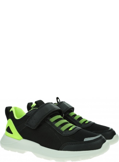 Czarne Sportowe Sneakersy SUPERFIT Rush 1-000211-0000