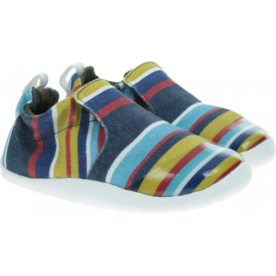 Ultralekkie Buty BOBUX Scamp Navy Stripe 501706